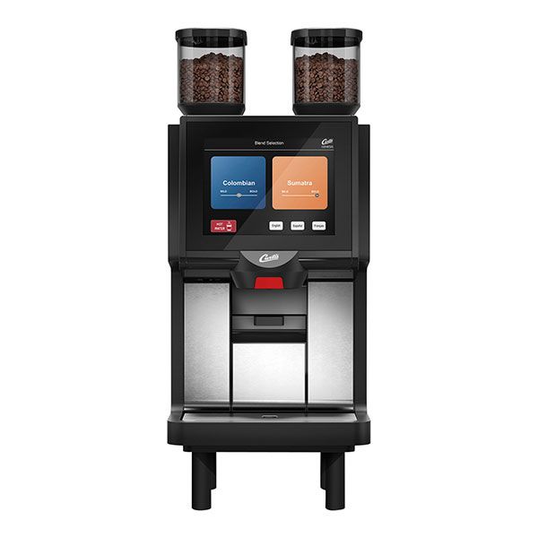 Wilbur Curtis Genesis 13.1970.0200 Bean To Cup Coffee Brewer With 2 Hoppers - 208/240V