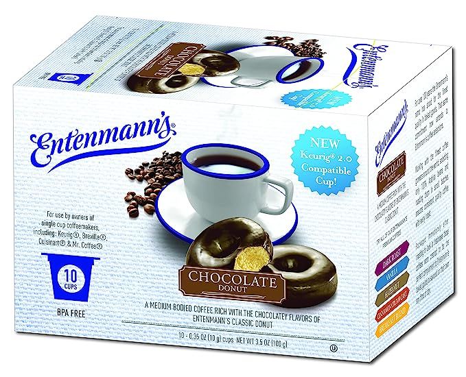 Entenmann's Single Serve Coffee, Chocolate Donut (200 Cups)