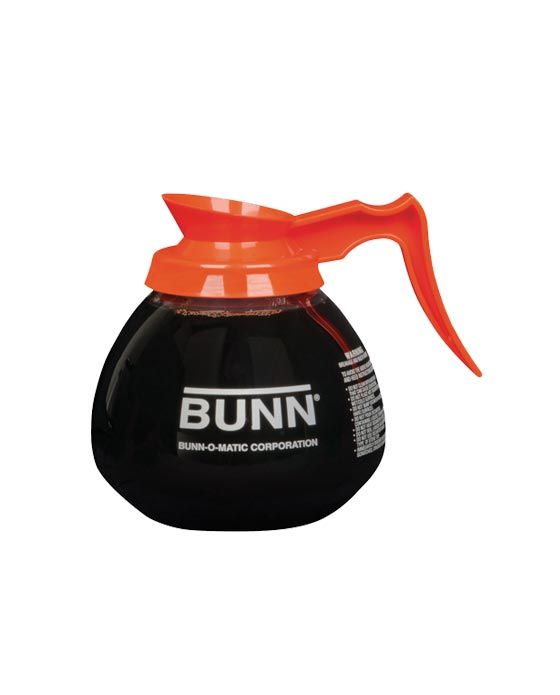 BUNN® BUNN 64oz Orng Hndl Glass Decanter (1pk)
