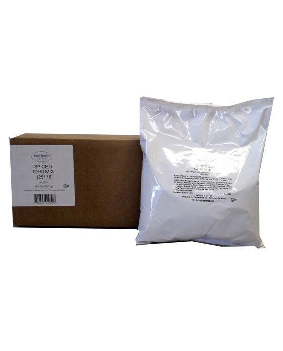 Farmer Brothers Spiced Chai Tea Latte 6 Bags (2 Lbs Each)