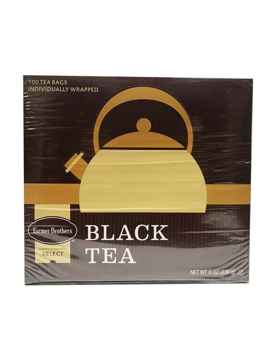 Farmer Brothers Black Tea: 1 Box Regular & 1 Box Decaf