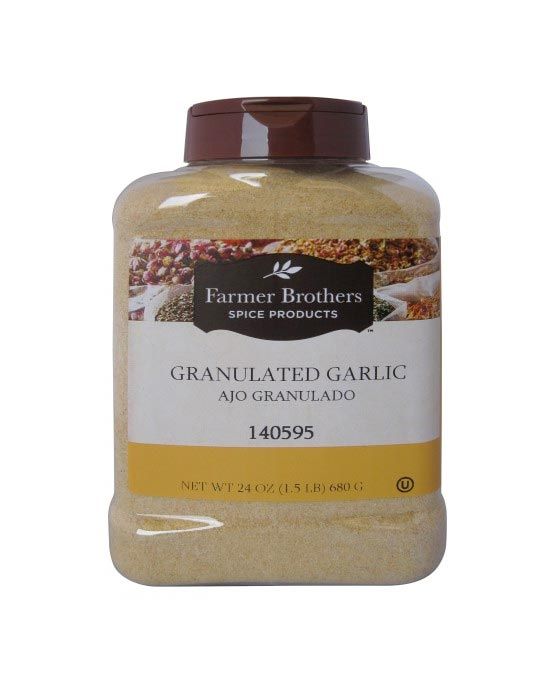 Farmer Brothers Granulated Garlic (1 Bottle/1.5 Lb)