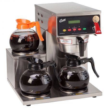 Curtis ALP3GTL63A000 G3 Alpha® Decanter 3 Station With 3 Lower, Left Warmers