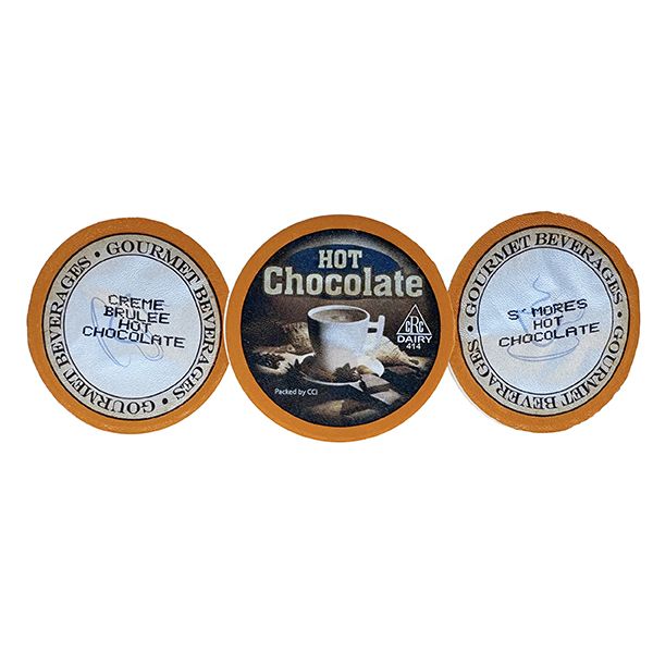 Cocoa De Aroma Hot Chocolate Sampler, 24 Cups – 8 Each Original, S’mores, Crème Brûlée