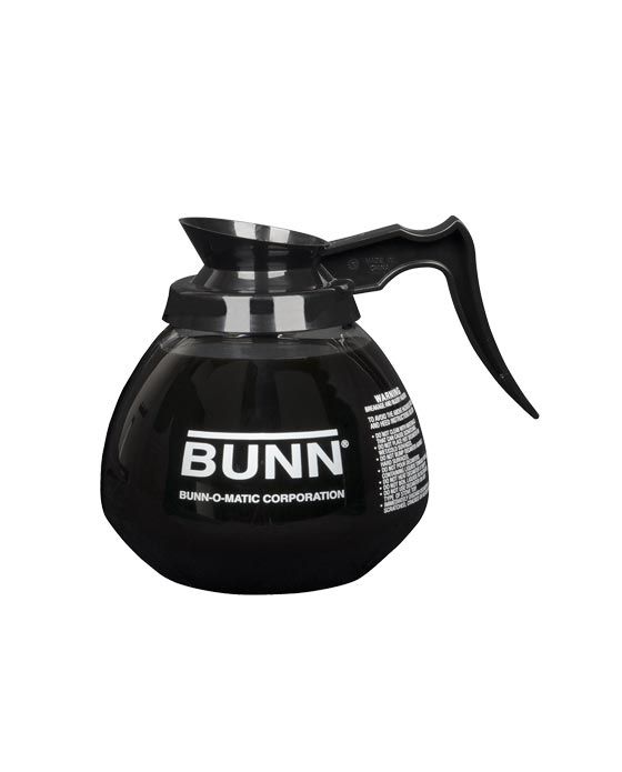 BUNN® Bunn 64 Oz Blk Hndl Glass Decanter (1pk)