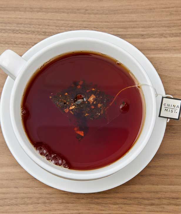 China Mist - Chai Organic Black Full Leaf Tea Sachet, 15 Count Box - Biodegradable And Individually Wrapped