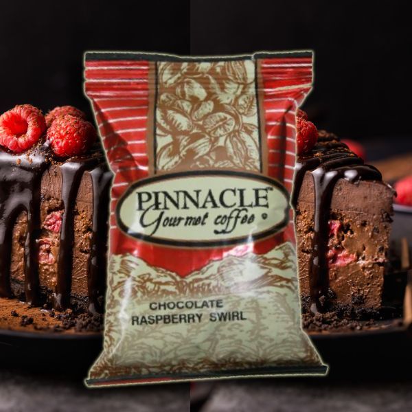 Pinnacle Chocolate Raspberry Swirl Ground Coffee (24-2.25 Oz Bags)