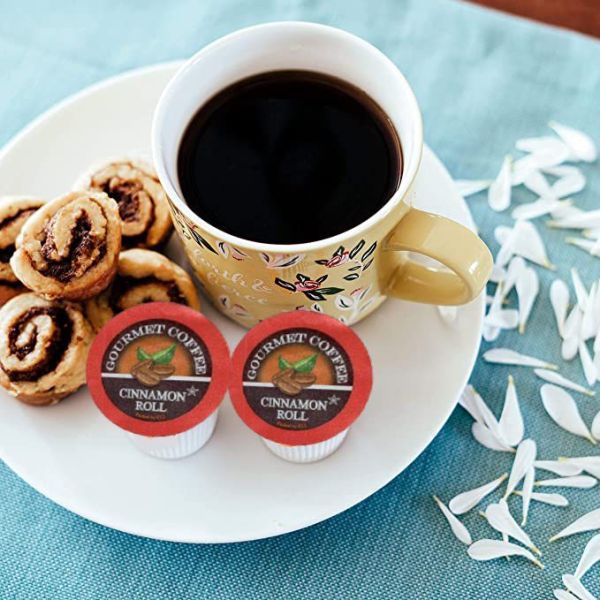 Cinnamon Roll Coffee, 35 Single Serve Cups