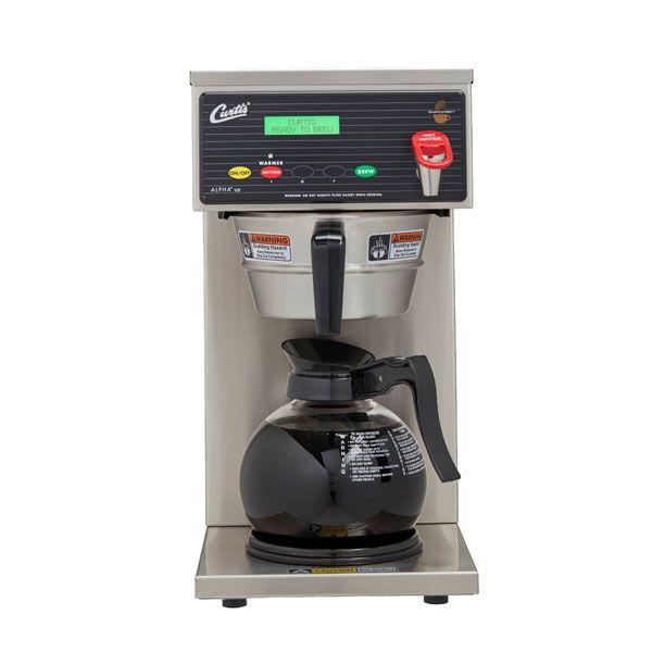 Curtis ALP1GT12A000 Alpha® G3 Decanter 1 Station With 1 Lower Warmer - 120V