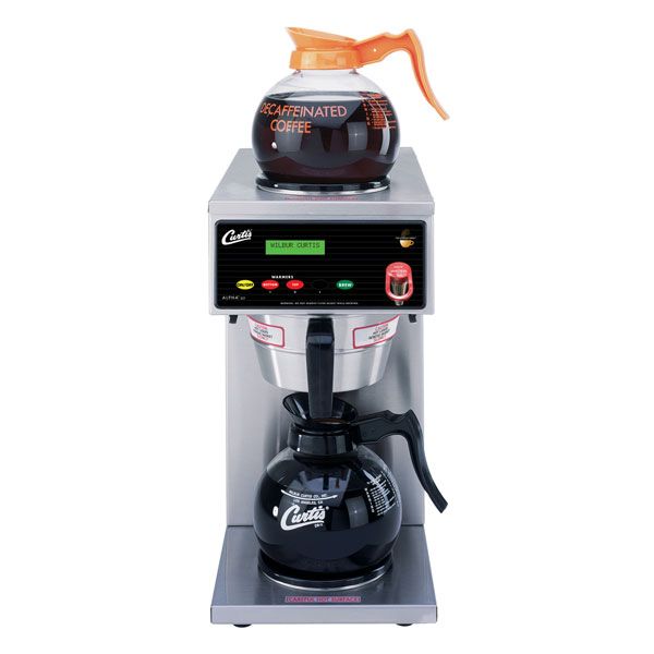 Curtis ALP2GT12A000 G3 Alpha® Decanter 2 Station With 1 Lower And 1 Upper Warmer