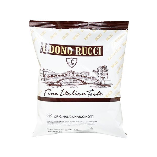 Edono Rucci Original Cappuccino Mix, 2 Bags ( 2 Lbs Each)
