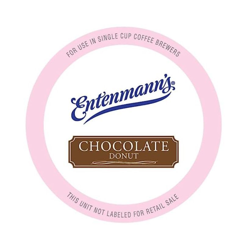 Entenmann's Single Serve Coffee, Chocolate Donut, 4/10 (40 Count)