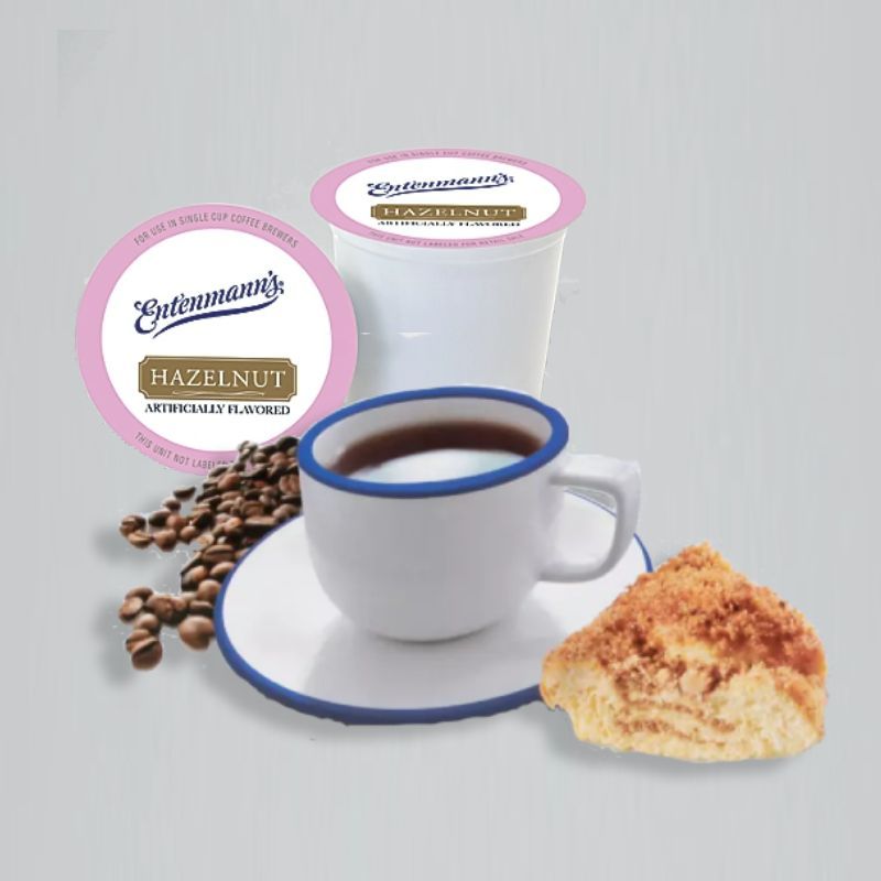 Entenmann's Single Serve Coffee, Hazelnut (10 Cups)