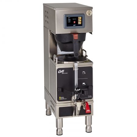Curtis G4GEMS63A1000 Gemini Stainless Steel Satellite Coffee Brewer - 120/220V