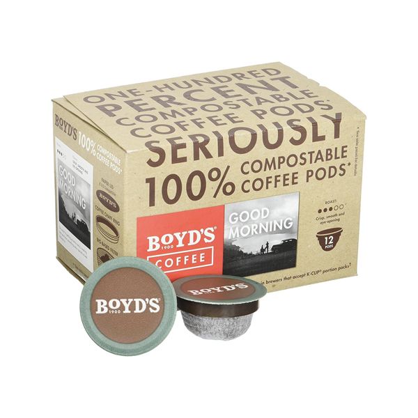 Boyd's Good Morning Coffee – Medium Roast – Single Cup, 12 Count (Pack Of 6)