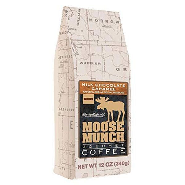 Chocolate Lovers Coffee Bundle With Brickhouse Coffee, Harry & David, M&M's And Moose Munch, Flavored Ground Coffee, 4 Bags