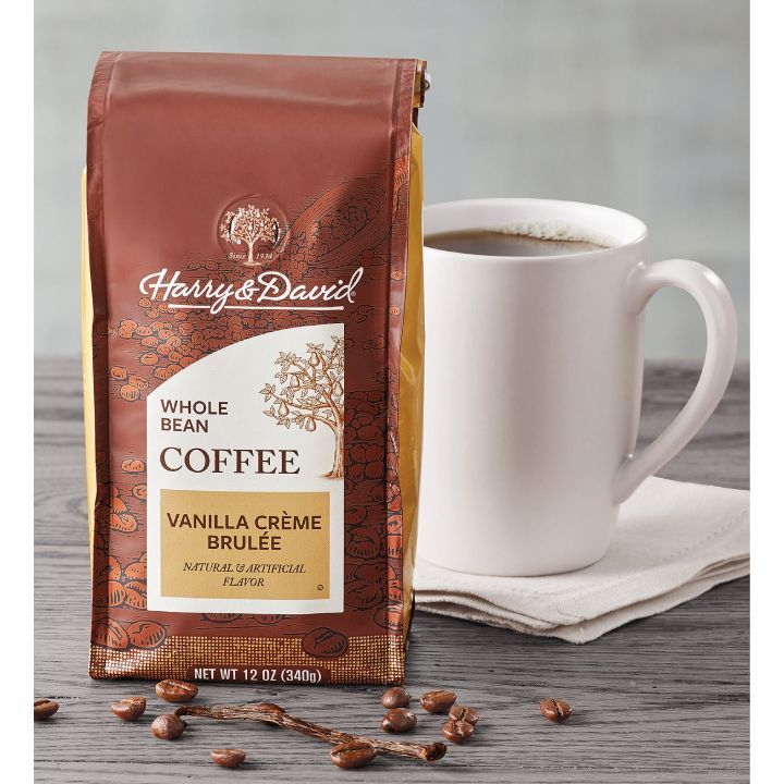 Harry & David Coffee Combo Chocolate Cherry Decadence, Vanilla Creme Brulee 2/18 Ct Boxes