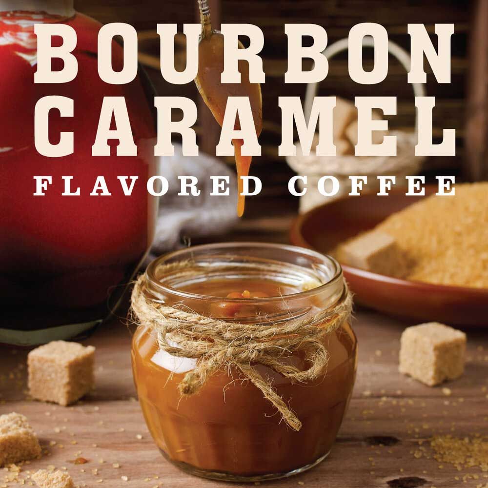 Lacas Coffee Company Bourbon Caramel Medium Roast 12 Oz