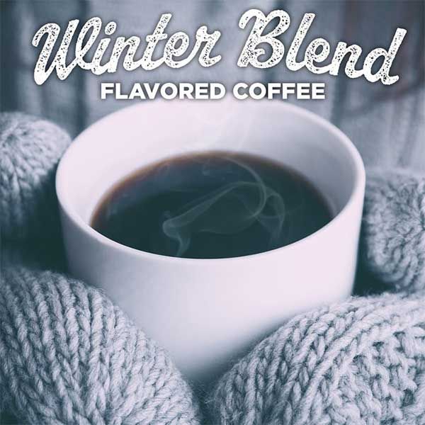 Lacas Flavored Ground Coffee Winter Blend, 12 Oz