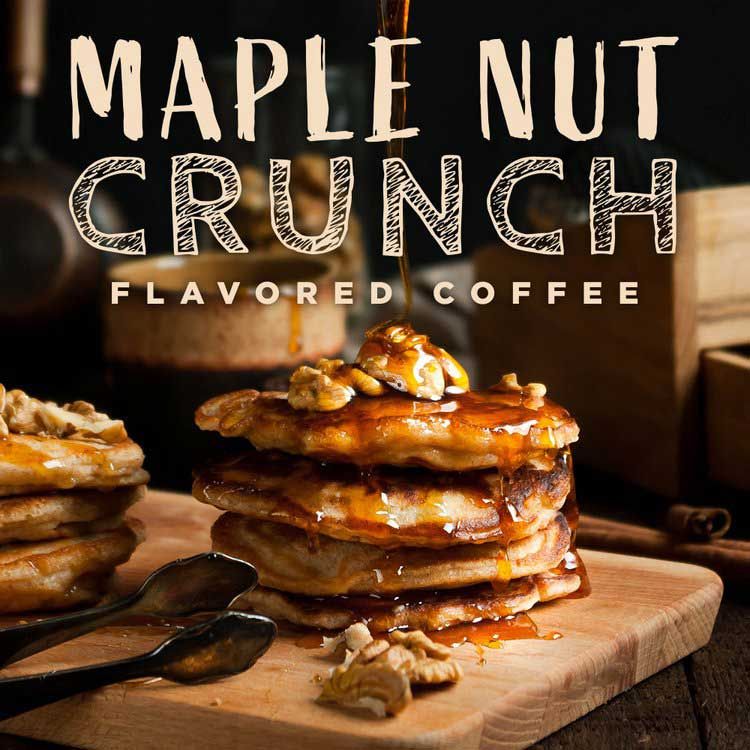 Lacas Coffee Company Maple Nut Crunch Medium Roast 12 Oz