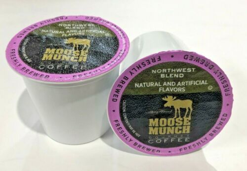 Moose Munch Coffee By Harry & David, Northwest Blend, 35 Single Serve Cups