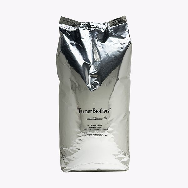  Farmer Brothers Breakfast Blend (Replaces 1272) Whole Bean Coffee, 6x5lb Bags