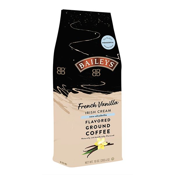 Baileys Bailey's, French Vanilla Irish Cream, Flavored Ground Coffee, 10 Oz Bag