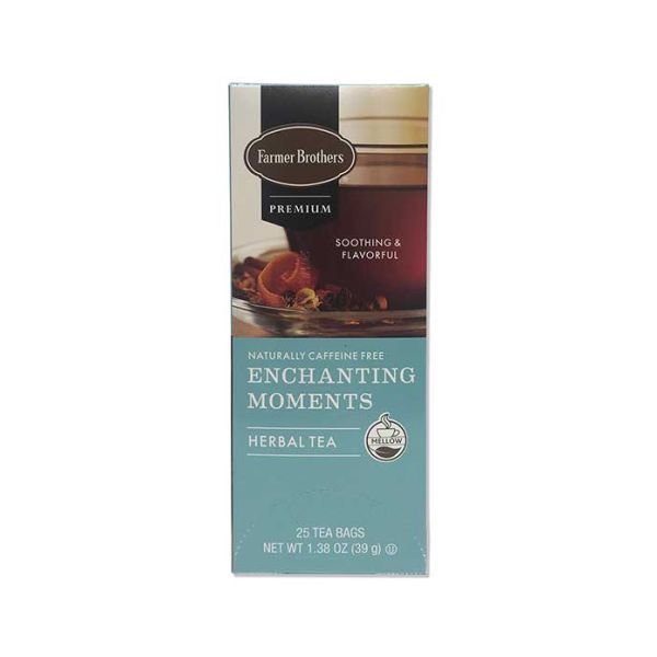  Farmer Brothers Premium: Enchanting Moments Hot Tea, 2/25 Ct Tea Boxes