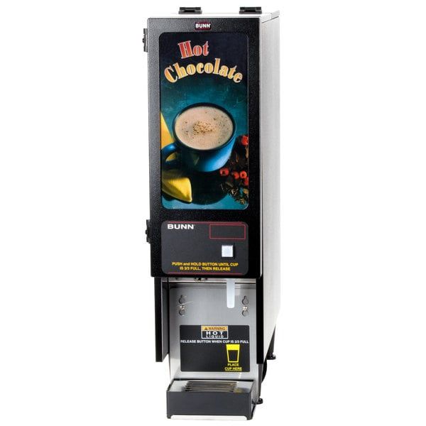 BUNN® Bunn SET00.0203 FMD-1 BLK Fresh Mix Cappuccino / Espresso Machine Hot Chocolate Dispenser