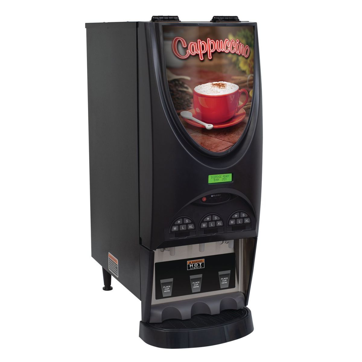 BUNN® Bunn 38600.0058 IMIX-3S+ Portion Control Hot Beverage System With 3 Hoppers