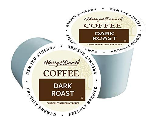  Harry & David Dark Roast Single Serve Cups, 4/18 Count