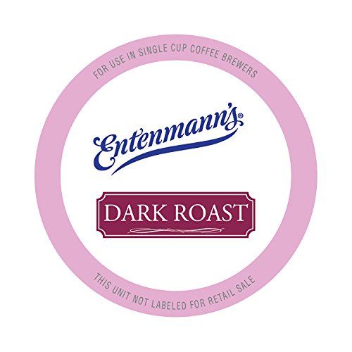  Entenmann's Single Serve Coffee, Dark Roast, 4/10 (40 Count)