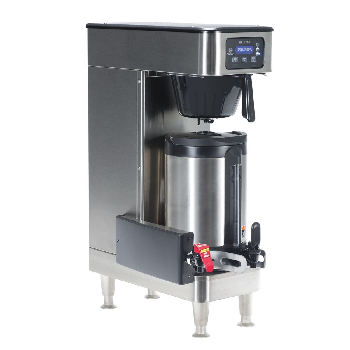 BUNN® Bunn 51100.0100 ICB Infusion Series Soft Heat Coffee Brewer, Stainless Steel, 120/240V