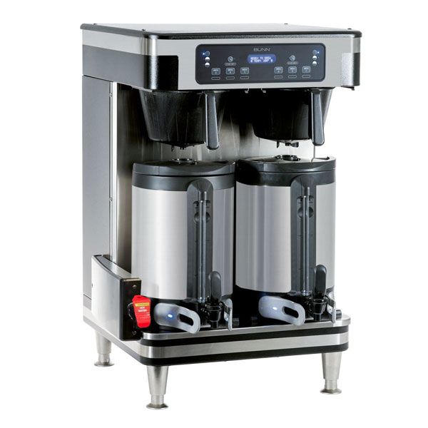 BUNN® Bunn 51200.0102 ICB Infusion Series Twin Soft Heat Coffee Brewer, 120/208V, Stainless