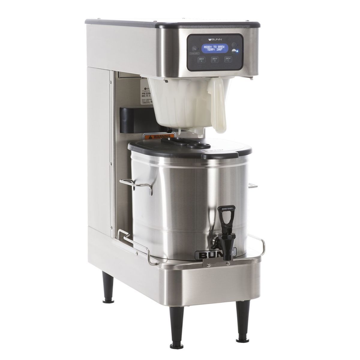 BUNN® Bunn 52000.0101 TB-LP Infusion Series Tea Brewer, Low Profile, 120V