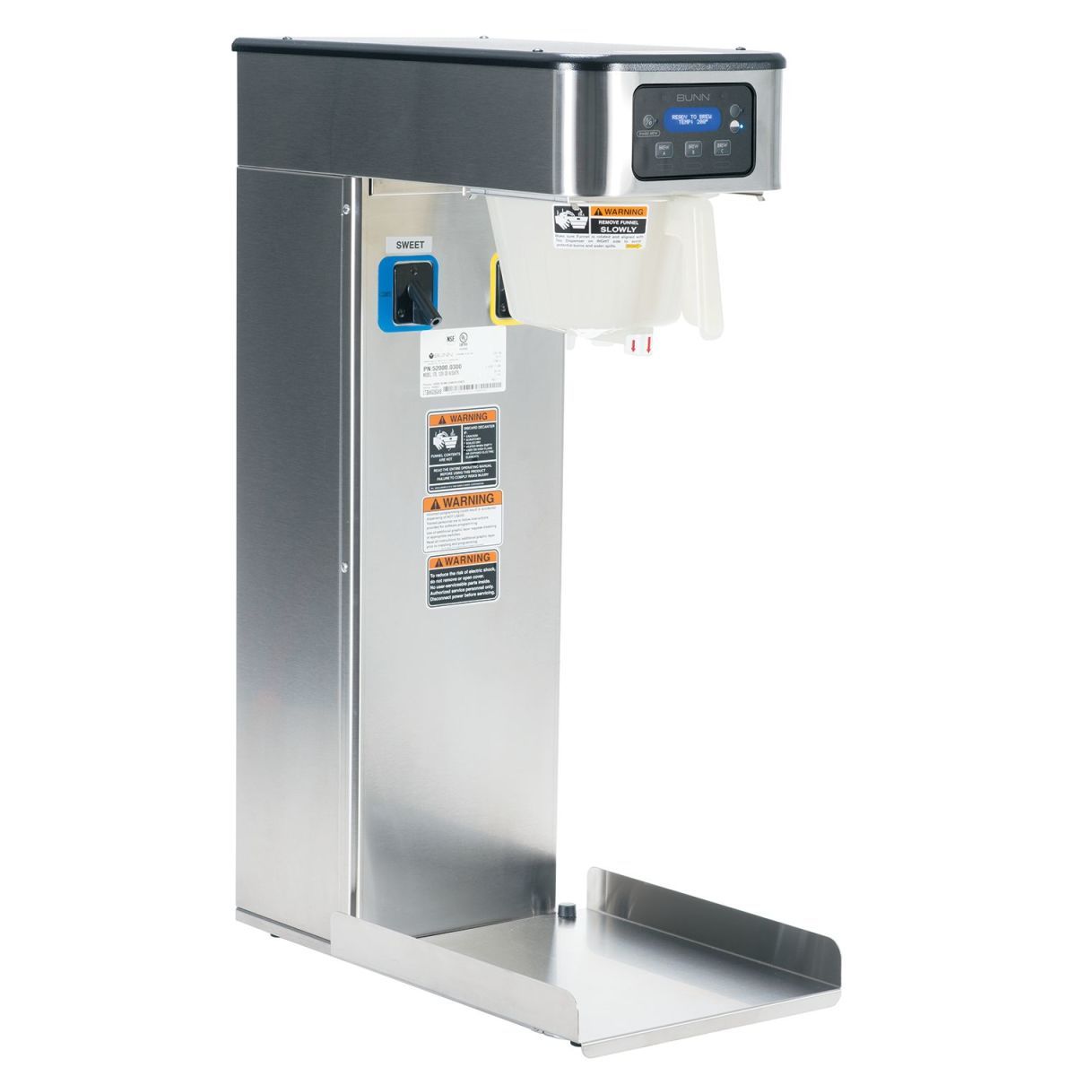 BUNN® Bunn 52000.0300 ITB Dual Dilution Automatic Tea Brewer W/ Sweetener