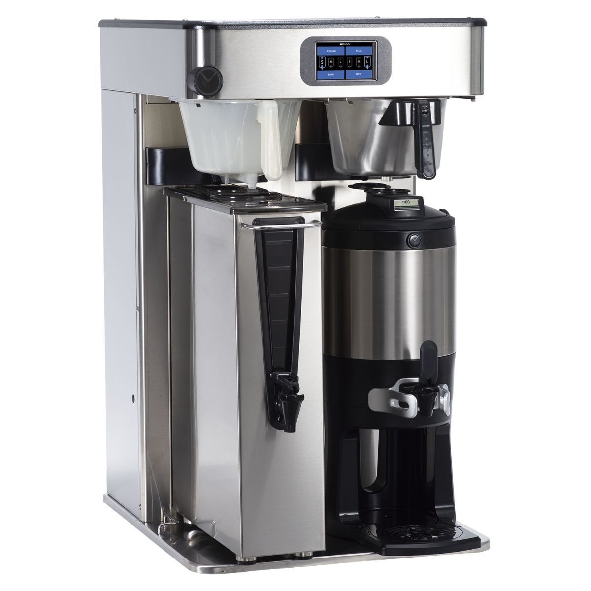 BUNN® Bunn 54100.0100 ITCB Infusion Series Tea/Coffee Brewer, Twin Hi-Volume Platinum, 120/240V