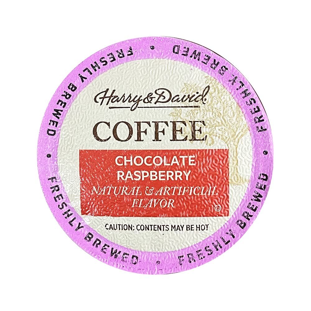  Harry & David Coffee Combo, Maple Walnut, Chocolate Raspberry 2/18 Ct Boxes