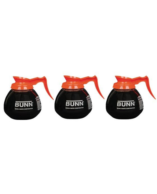 BUNN® BUNN 64oz Orng Hndl Glass Decanter (3pk)