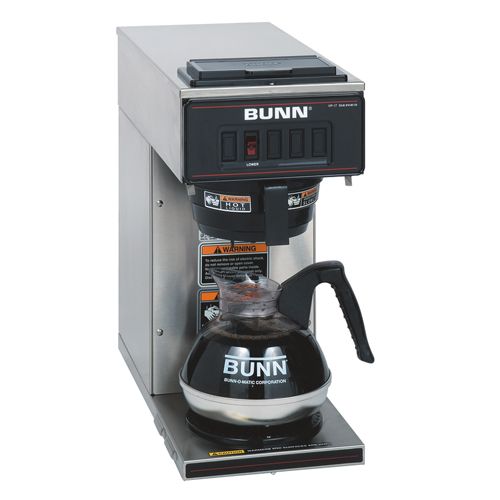 BUNN® BUNN 13300.0001: Pourover Coffee Brewer With 1 Warmer SST