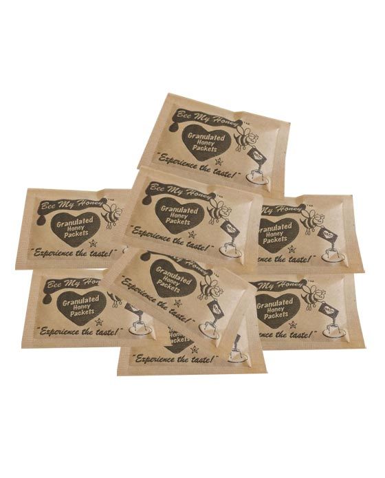  Bee My Honey Pure Granulated Honey, 4 Boxes (300 Packets Ea.)
