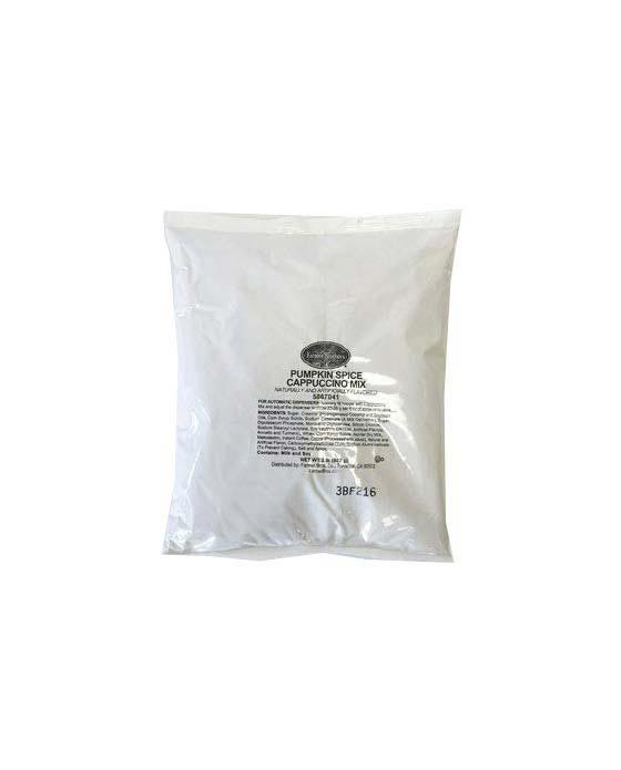  Farmer Brothers Cappuccino Mix Pumpkin Spice 1 Bag (2 Lbs)