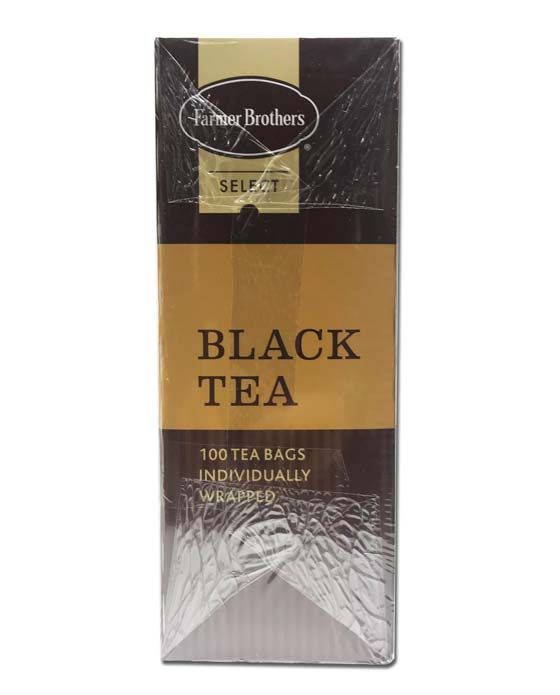  Farmer Brothers Black Tea: 3 Boxes Regular & 3 Boxes Decaf