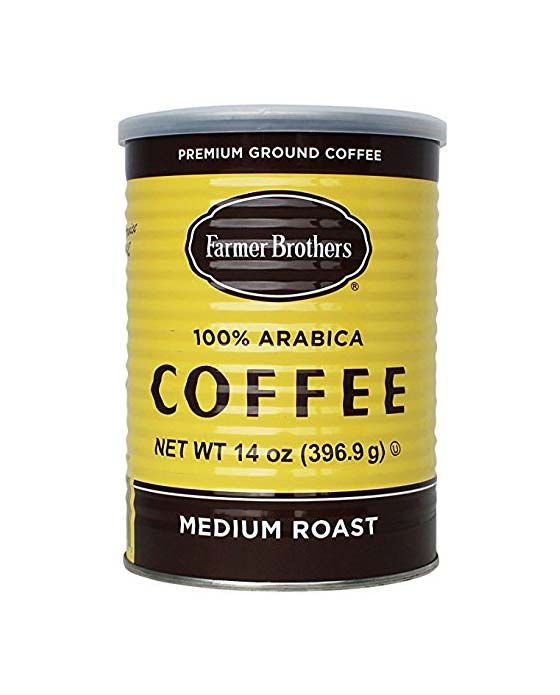  Farmer Brothers Medium Roast Ground Coffee (2 Cans/14 Oz)