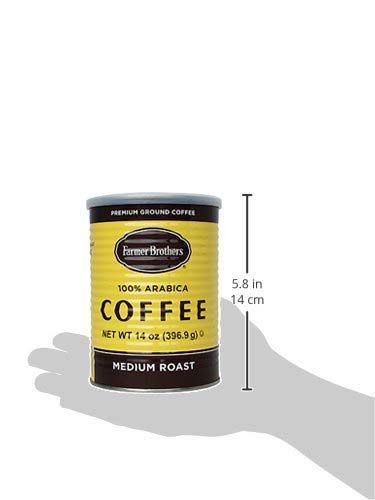  Farmer Brothers Medium Roast Ground Coffee (2 Cans/14 Oz)