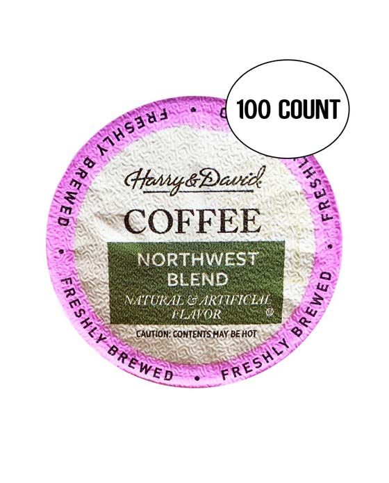 Harry & David Northwest Blend Single-Serve Coffee K Cups 100 Count