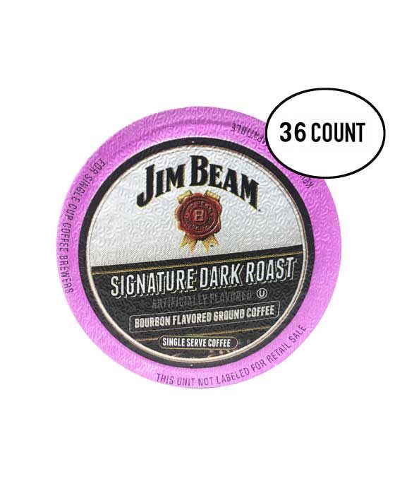  Jim Beam Dark Roast Bourbon Flavored Single Serve Cups, 36 Cups