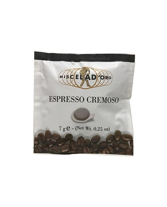 Miscela D'Oro Espresso Cremoso (Single) - 4 X 150 Pods 600 Total (Regular)
