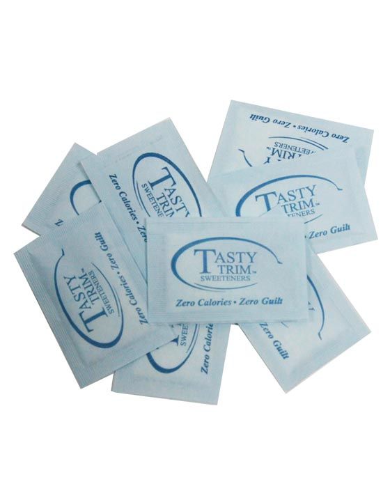  Tasty Trim Aspartame (Blue Sugar Substitute), 3 Boxes (2,000 Packets Ea.)