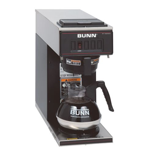 BUNN® BUNN 13300.0011: Pourover Coffee Brewer With 1 Warmer Black